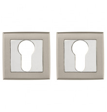 Накладка Punto (Пунто) под цилиндр ET.K.QL52 (ET QL) SN/CP-3 матовый никель/хром