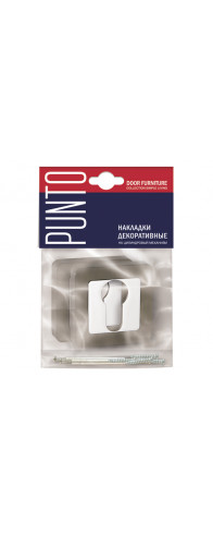 Накладка Punto (Пунто) под цилиндр ET.K.QR52 (ET QR) GR/CP-23 графит/хром