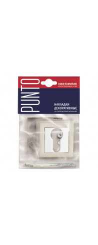 Накладка Punto (Пунто) под цилиндр ET.K.QL52 (ET QL) GR/CP-23 графит/хром