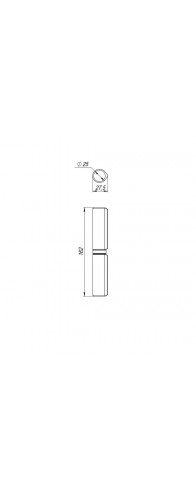 Петля приварная D25x160S Петля приварная D25x160S