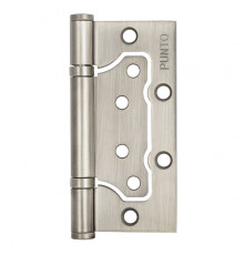 Петля Punto (Пунто) универсальная без врезки IN4200W PN (200-2B 100x2,5) мат. никель