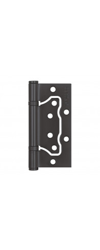 Петля Fuaro (Фуаро) универсальная без врезки IN4500W-BL GR (500-2BB/BL 100x2,5) графит БЛИСТЕР