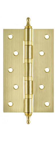 Петля Fuaro (Фуаро) универсальная IN5400UA-BL SB (4BB/A/BL 125x75x2,5) мат. золото БЛИСТЕР