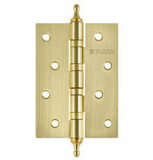Петля Fuaro (Фуаро) универсальная IN4400UA-BL SB (4BB/A/BL 100x75x2,5) мат. золото БЛИСТЕР