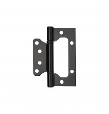 Петля Ajax (Аякс) универсальная без врезки IN4000W BL (100/P-2B 100x2,3) черный