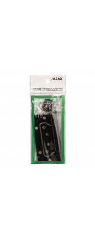 Петля Ajax (Аякс) универсальная без врезки IN4000W BL (100/P-2B 100x2,3) черный Петля Ajax (Аякс) универсальная без врезки IN4000W BL (100/P-2B 100x2,3) черный