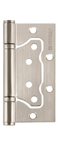Петля Fuaro (Фуаро) универсальная без врезки IN4500W-BL SN (500-2BB/BL 100x2,5) мат. никель БЛИСТЕР Петля Fuaro (Фуаро) универсальная без врезки IN4500W-BL SN (500-2BB/BL 100x2,5) мат. никель БЛИСТЕР
