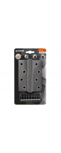Петля Fuaro (Фуаро) съемная IN4430SR-BL AB правая (413/BL-4 100x75x2,5) бронза БЛИСТЕР Петля Fuaro (Фуаро) съемная IN4430SR-BL AB правая (413/BL-4 100x75x2,5) бронза БЛИСТЕР