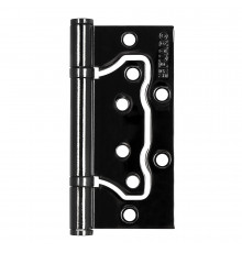 Петля Fuaro (Фуаро) универсальная без врезки IN4500W-BL BN (500-2BB/BL 100x2,5) черный глянец БЛИСТЕР
