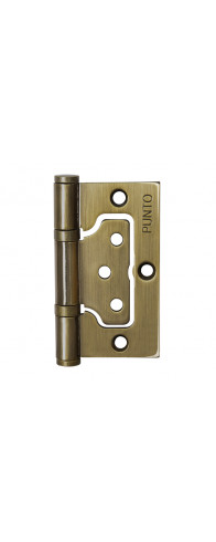 Петля Punto (Пунто) универсальная без врезки IN3200W AB (200-2B 75x2,5) бронза