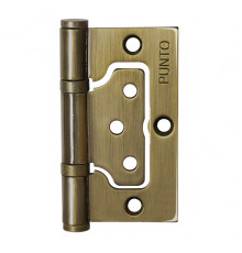 Петля Punto (Пунто) универсальная без врезки IN3200W AB (200-2B 75x2,5) бронза