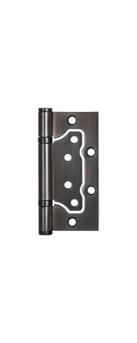 Петля Punto (Пунто) универсальная без врезки IN4200W GR (200-2B 100x2,5) графит