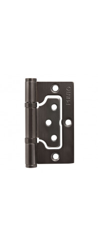 Петля Punto (Пунто) универсальная без врезки IN3200W GR (200-2B 75x2,5) графит Петля Punto (Пунто) универсальная без врезки IN3200W GR (200-2B 75x2,5) графит