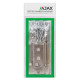 Петля Ajax (Аякс) универсальная без врезки IN4000W SN (100/P-2B 100x2,3) мат.никель