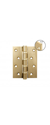 Петля Fuaro (Фуаро) универсальная HEAVY IN4400U GOLD-24 (золото 24K) 100х75х3 мм Петля Fuaro (Фуаро) универсальная HEAVY IN4400U GOLD-24 (золото 24K) 100х75х3 мм