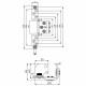 Петля Fuaro (Фуаро) скрытой установки HHR-120 BL (черный) до 120 кг (на 2 петли)