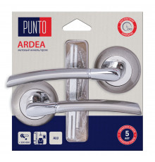 Ручка Punto (Пунто) раздельная LM/A R.TL54.ARDEA/HD SN/CP-3 матовый никель/хром