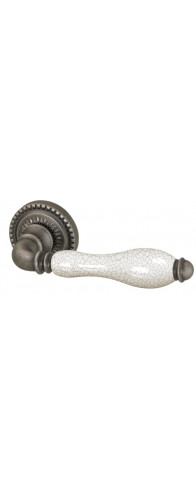 Ручка Armadillo (Армадилло) раздельная R.CL55.Silvia (Silvia CL1) AS/СRP-109 античное серебро/кракелюр Ручка Armadillo (Армадилло) раздельная R.CL55.Silvia (Silvia CL1) AS/СRP-109 античное серебро/кракелюр