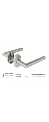 Ручка Fuaro (Фуаро) раздельная R.DSS201-0204P/19 INOX 201