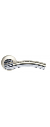 Ручка Armadillo (Армадилло) раздельная R.LD54.Libra26 (Libra LD26) SN/CP-3 матовый никель/хром Ручка Armadillo (Армадилло) раздельная R.LD54.Libra26 (Libra LD26) SN/CP-3 матовый никель/хром