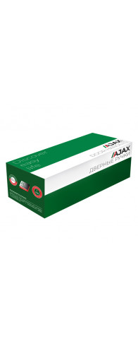 Ручка Ajax (Аякс) раздельная R.JR54.SIGMA (SIGMA JR) SN/CP-3 матовый никель/хром 105мм