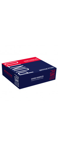Ручка Punto (Пунто) раздельная K.QL52.NAVY (NAVY QL) GR/CP-23 графит/хром
