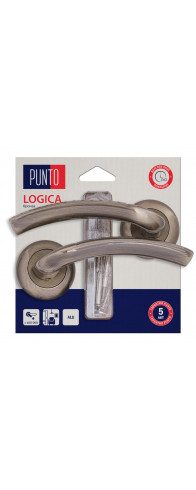 Ручка Punto (Пунто) раздельная LM/A R.TL54.LOGICA/HD ABG-6 бронза