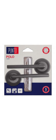 Ручка Punto (Пунто) раздельная LM/A R.TL54.POLO/HD GR-23 графит Ручка Punto (Пунто) раздельная LM/A R.TL54.POLO/HD GR-23 графит