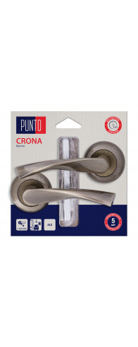 Ручка Punto (Пунто) раздельная LM/A R.TL54.CRONA/HD ABG-6 бронза Ручка Punto (Пунто) раздельная LM/A R.TL54.CRONA/HD ABG-6 бронза