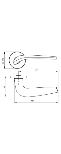 Ручка Armadillo (Армадилло) раздельная R.URS52.TWIN (TWIN URS) MWSC-33 итальянский тисненый Ручка Armadillo (Армадилло) раздельная R.URS52.TWIN (TWIN URS) MWSC-33 итальянский тисненый