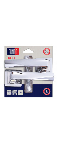 Ручка Punto (Пунто) раздельная LM/A K.QR52.ERGO/HD CP-8 хром