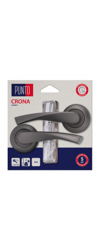 Ручка Punto (Пунто) раздельная LM/A R.TL54.CRONA/HD GR-23 графит Ручка Punto (Пунто) раздельная LM/A R.TL54.CRONA/HD GR-23 графит