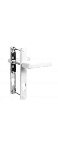 Ручка Punto (Пунто) на планке HANDLE.85.25.67-75 RAL 9016 белый Ручка Punto (Пунто) на планке HANDLE.85.25.67-75 RAL 9016 белый