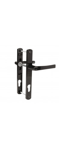 Ручка Punto (Пунто) на планке HANDLE.85.25.67-75 RAL 9005 черный