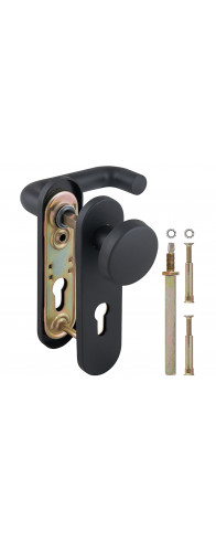 Ручка Fuaro (Фуаро) дверная FP.DH72.043P-KNOB NE (DH-043P-KNOB NE), нейлон, квадрат 9x90 мм, BL-24 черный Ручка Fuaro (Фуаро) дверная FP.DH72.043P-KNOB NE (DH-043P-KNOB NE), нейлон, квадрат 9x90 мм, BL-24 черный