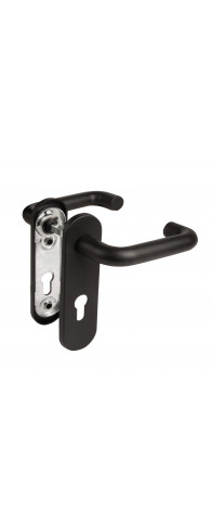 Ручка Fuaro (Фуаро) дверная FP.DH172.0433 NE (B2B) (9x140) с пружиной BL-24 черный