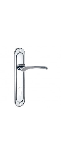 Ручка Punto (Пунто) на планке HANDLE90.CRONA.18-85 (P90 8518 CRONA) СP хром Ручка Punto (Пунто) на планке HANDLE90.CRONA.18-85 (P90 8518 CRONA) СP хром