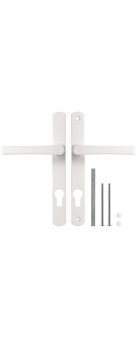 Ручка Punto (Пунто) на планке HANDLE.85.25.67-75 RAL 9016 белый Ручка Punto (Пунто) на планке HANDLE.85.25.67-75 RAL 9016 белый