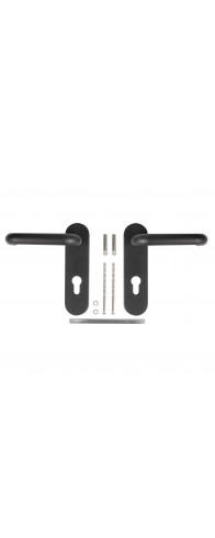 Ручка Fuaro (Фуаро) дверная FP.DH172.0433 NE (B2B) (9x140) с пружиной BL-24 черный