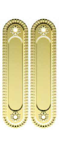 Ручка Armadillo (Армадилло) для раздвижных дверей SH.CL152.010 (SH010/CL) GOLD-24 золото 24К