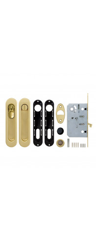 Набор Armadillo (Армадилло) для раздвижных дверей SH.LD152.KIT011-BK (SH011-BK) SG-1 матовое золото Набор Armadillo (Армадилло) для раздвижных дверей SH.LD152.KIT011-BK (SH011-BK) SG-1 матовое золото