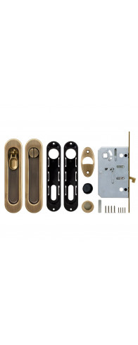 Набор Armadillo (Армадилло) для раздвижных дверей SH.LD152.KIT011-BK (SH011-BK) WAB-11 матовая бронза Набор Armadillo (Армадилло) для раздвижных дверей SH.LD152.KIT011-BK (SH011-BK) WAB-11 матовая бронза