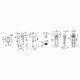 Набор Armadillo (Армадилло) для раздвижных дверей SH.LD152.KIT011-BK (SH011-BK) СP-8 хром