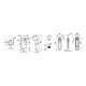 Набор Armadillo (Армадилло) для раздвижных дверей SH.LD152.KIT011-BK (SH011-BK) WAB-11 матовая бронза