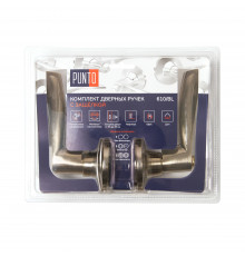 Ручка Punto (Пунто) защелка DK610/BL AB-ET (кл./фик.) бронза