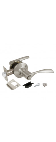 Ручка Ajax (Аякс) защелка DK610 SN-BK (6010 SN-B) (фик.) мат. никель Ручка Ajax (Аякс) защелка DK610 SN-BK (6010 SN-B) (фик.) мат. никель