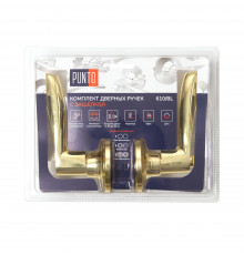 Ручка Punto (Пунто) защелка DK610/BL PB-ET (кл./фик.) золото