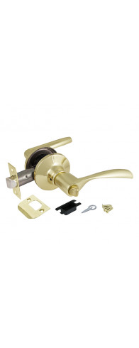 Ручка Ajax (Аякс) защелка DK610 PB-BK (6010 PB-B) (фик.) золото Ручка Ajax (Аякс) защелка DK610 PB-BK (6010 PB-B) (фик.) золото