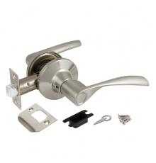 Ручка Ajax (Аякс) защелка DK610 SN-PS (6010 SN-P) (без фик.) мат. никель