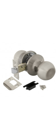 Ручка Ajax (Аякс) защелка DK682 SN-PS (6082 SN-P) (без фик.) мат. никель